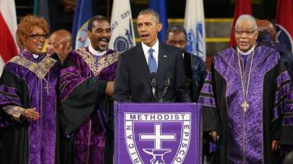 VER: Presidente Barack Obama Canta ‘Amazing Grace’ [VIDEO]
