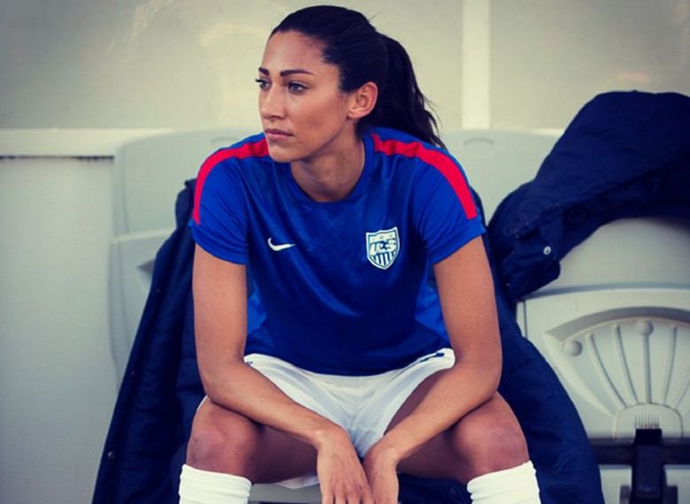 Christen Press de la selección femenina de fútbol de los Estados Unidos. (Instagram/ChristenPress)