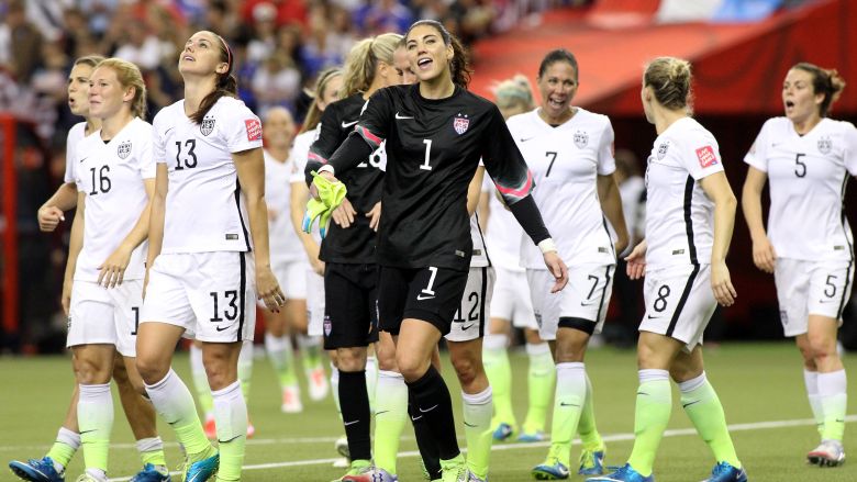 La selección de los Estados Unidos. (Getty)