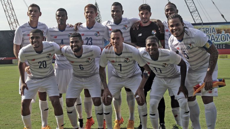 La selección de fútbol de Panamá. (Getty)