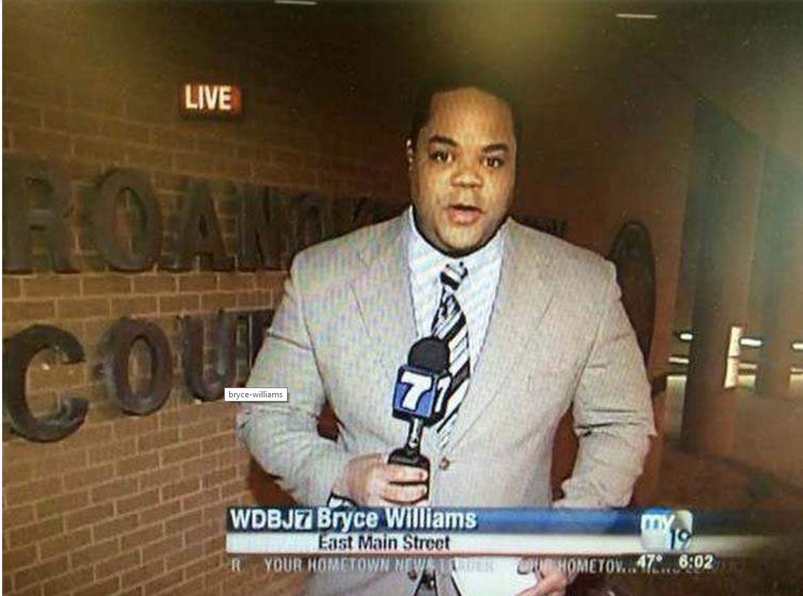 Flanagan, a menudo utilizando el nombre en el aire Bryce Williams, ha trabajado en varias estaciones de noticias en todo el país, de acuerdo a su página de LinkedIn. Trabajó en WDBJ de marzo 2012-febrero 2013. (Heavy)