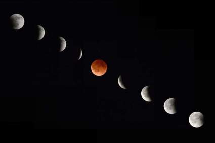 Superluna de Sangre, Eclipse Total de Luna, 27 de Septiembre: Las Fotos que Tienes que Ver