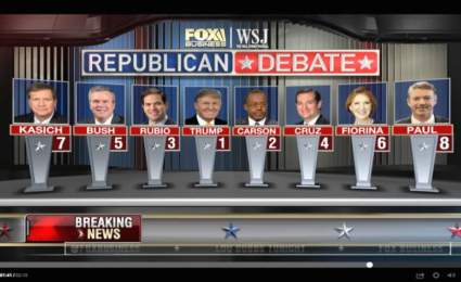 Candidatos Republicanos 2015-2016: ¿Quién Participará en el Debate esta Noche?