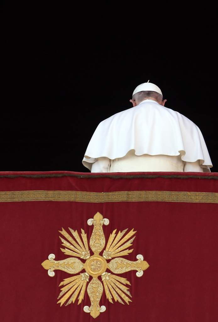 Navidad en el Vaticano, Papa mensaje de navidad