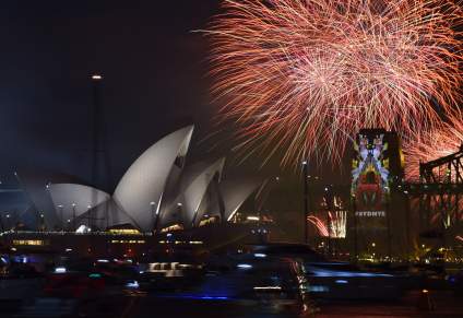 GALERÍA: Celebraciones del Año Nuevo 2016 por Todo el Mundo