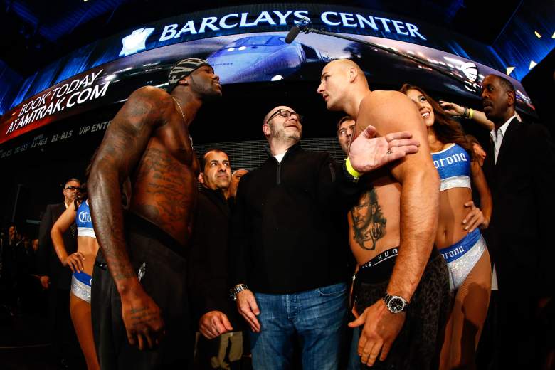 Deontay Wilder vs. Artur Szpilka pesos, Deontay Wilder vs. Artur Szpilka fotos Deontay Wilder vs. Artur Szpilka pesaje