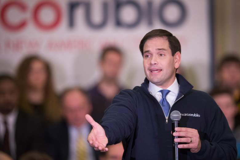 Candidato republicano Marco Rubio 