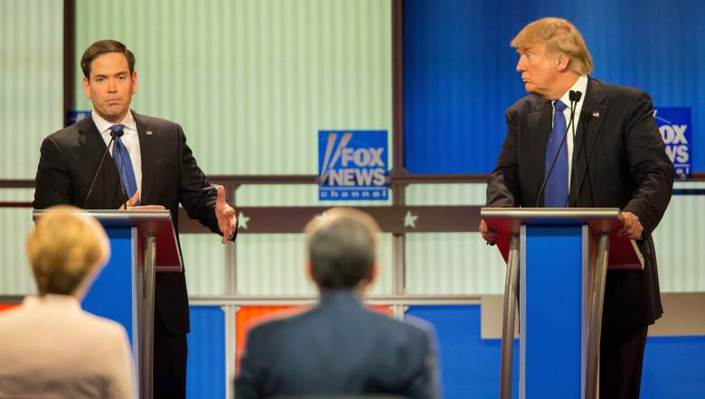 Marco Rubio se está quedando atrás en las encuestas tempranas de la Florida. (Getty)