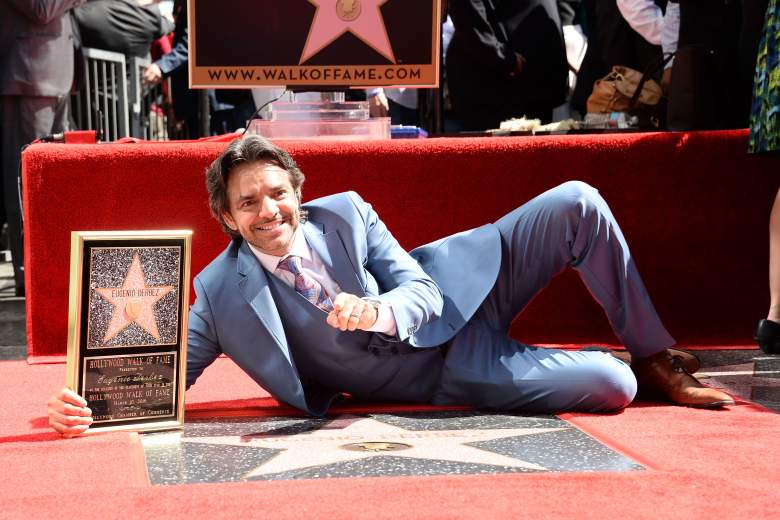Eugenio Derbez fue honrado con una estrella en el Paseo de la Fama el 10 de marzo, 2016. (Getty)