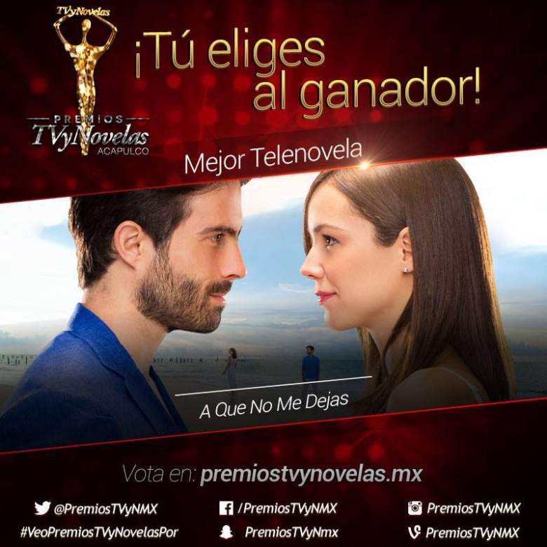 Para votar por tu favorito haz clic aquí o PremiosTVyNovelas.mx. 