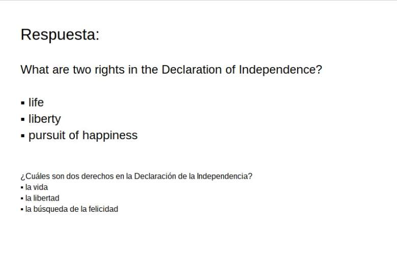 practica para Examen de Ciudadanía Americana, preguntas de Examen de Ciudadanía Americana,