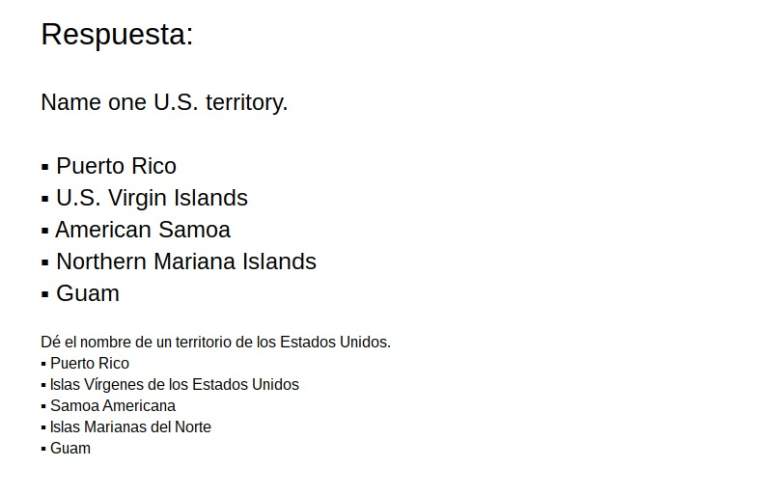 practica para Examen de Ciudadanía Americana, preguntas de Examen de Ciudadanía Americana,