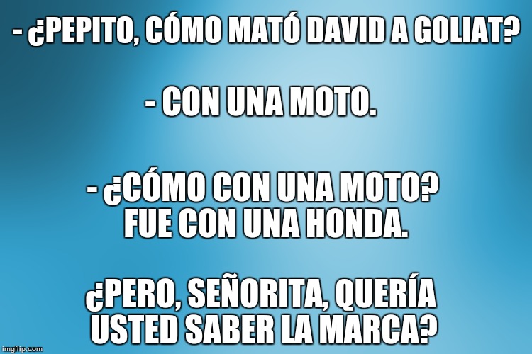 chiste de pepito, chiste cortos, chistes buenos