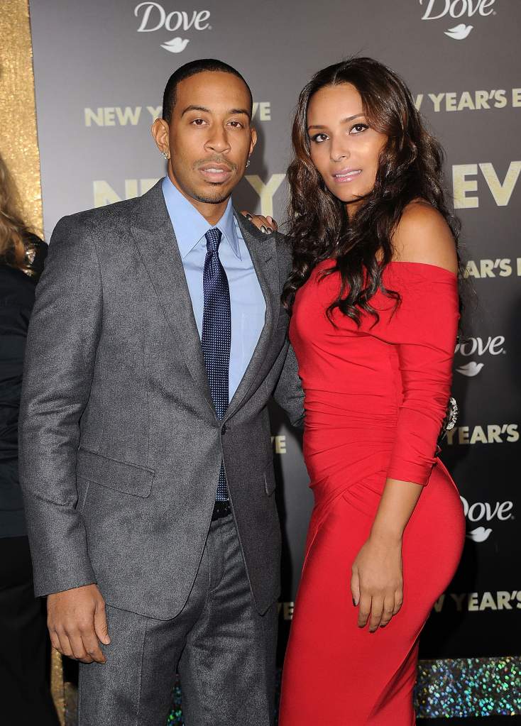 Ludacris y Eudoxie Mbouguiengue (Getty Images)