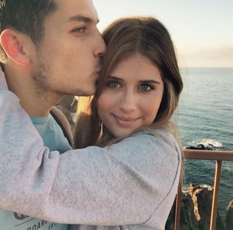 Nerea Camacho y su novio H&eacute;ctor Rodr&iacute;guez (Instagram)
