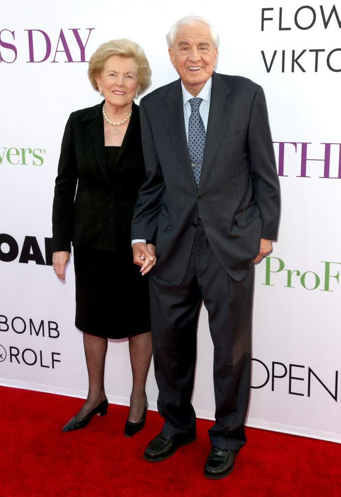 Garry Marshall y su esposa Barbara Marshall. (Getty)