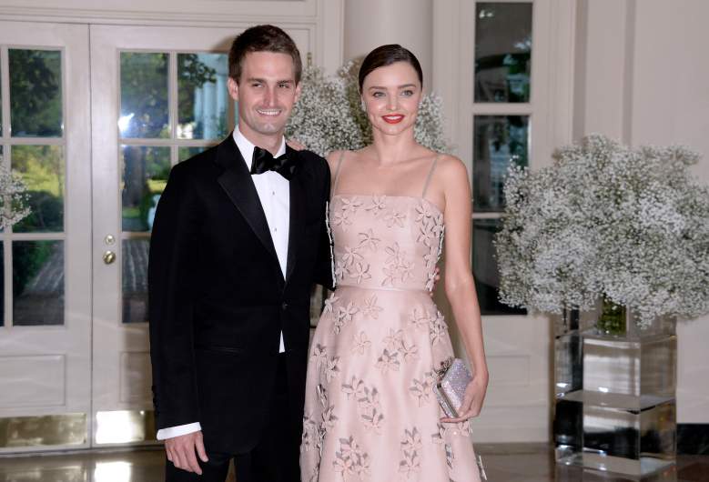 Miranda Kerr y Evan Spiegel: