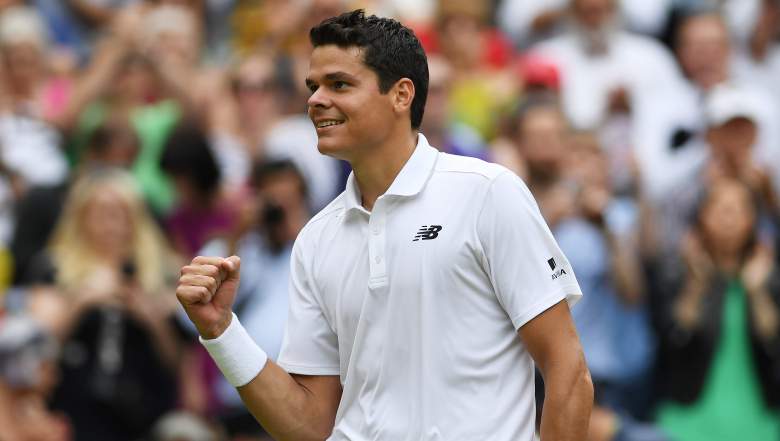 Milos Raonic va a su primera final de un evento de Grand Slam. (Getty)