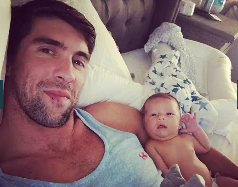 hijo de michael phelps, familia de michael phelps