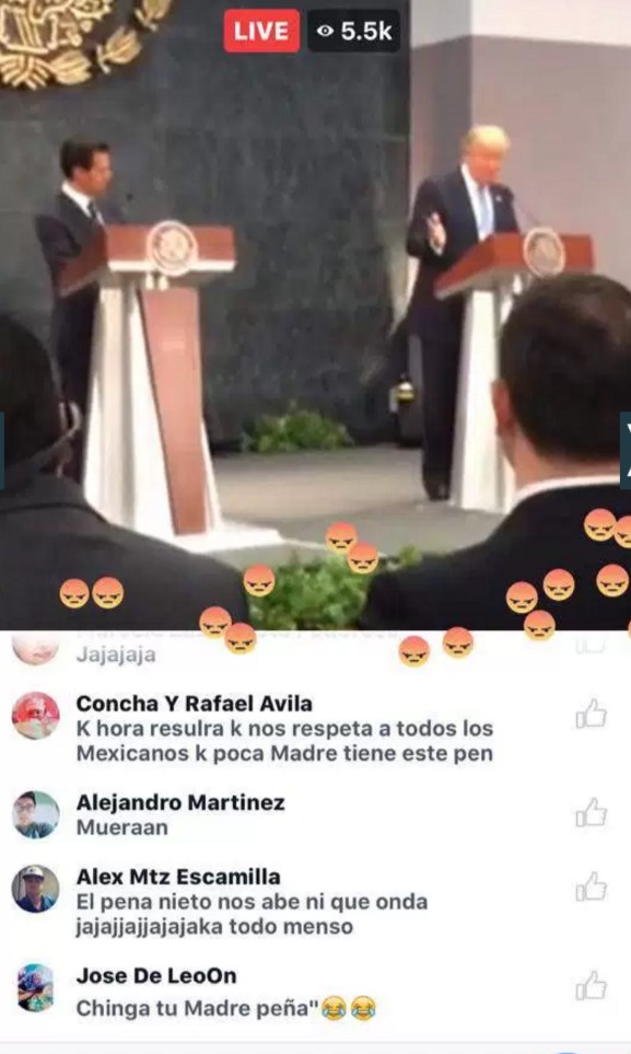 Donald Trump en México