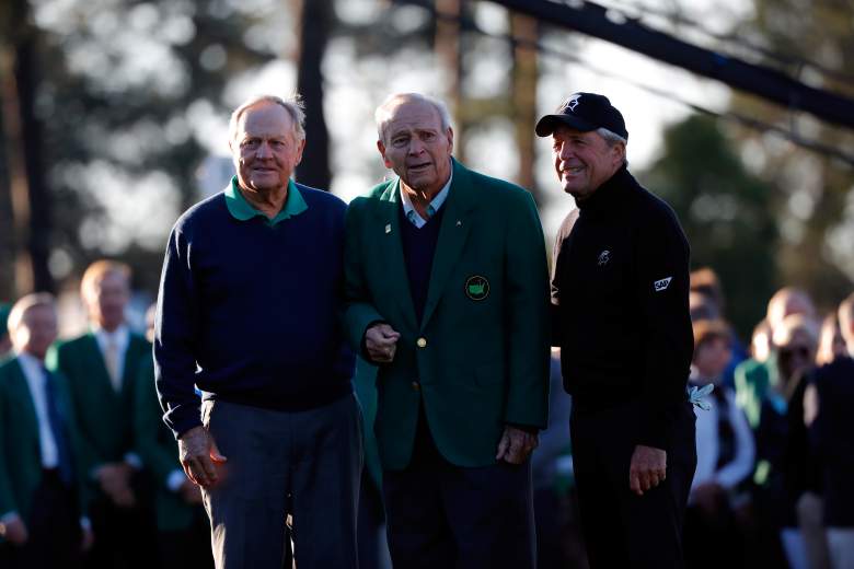 Jack Nicklaus, Arnold Palmer y Gary Player (Getty)