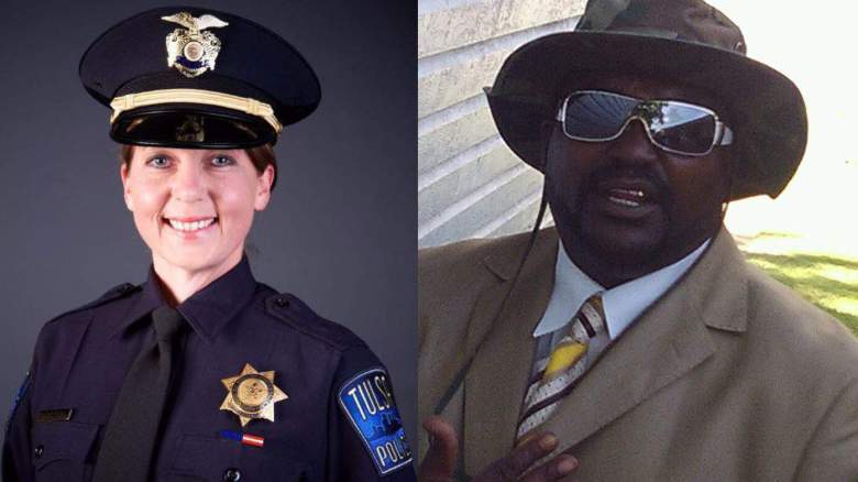 La oficial Betty Shelby (izq.) disparó a Terence Crutcher. 