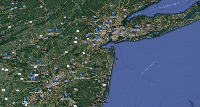mapa de Pok&eacute;paradas, mapas de Pok&eacute;paradas, donde estan las Pok&eacute;paradas