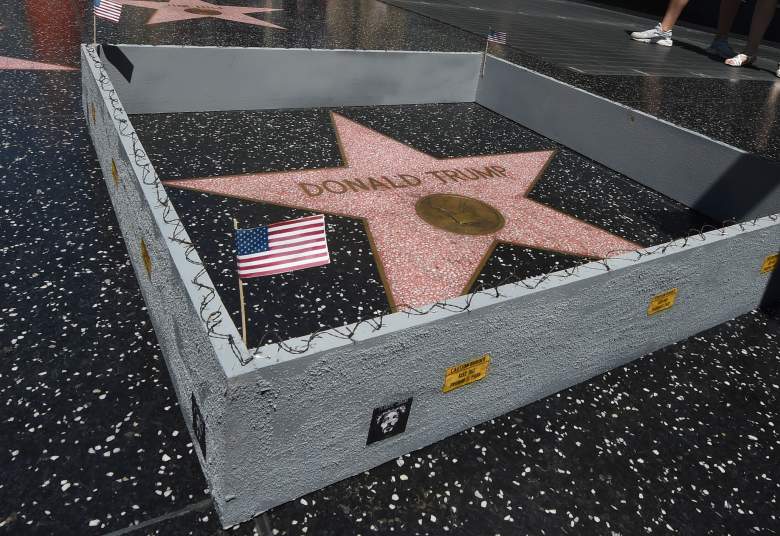 Donald Trump Walk of Fame, Donald Trump