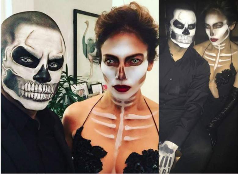 Jennifer Lopez, Casper Smart, Halloween 2016