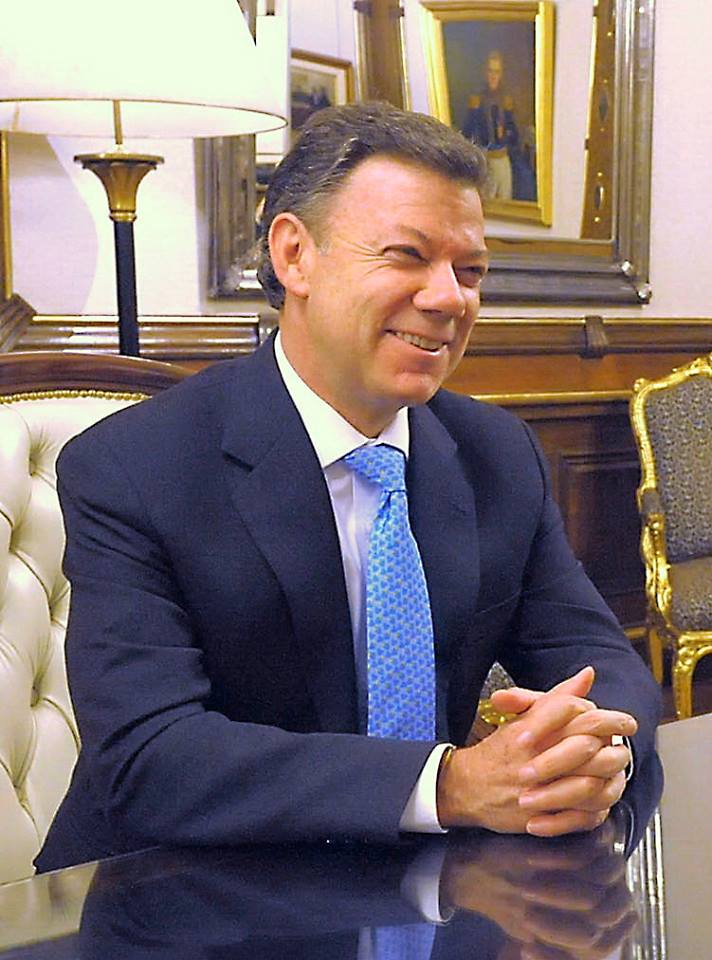 El Primer Mandatario de Colombia, Juan Manuel Santos ahora Nobel de la Paz (Facebook)