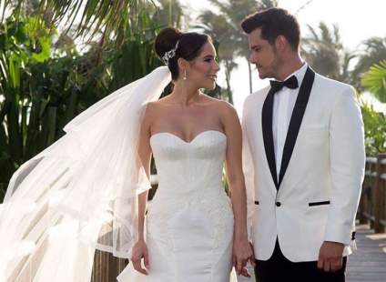 Boda de Brandon Peniche y Kristal Cid: Las fotos que tienes que ver