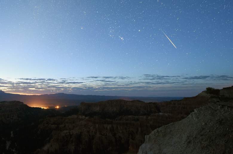 Las perseidas son conocidas como las lágrimas de San Lorenzo, y son una  lluvia de meteoros de actividad alta. (Getty Images)