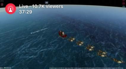 Santa Claus en vivo 2017: ¿Cómo ver el recorrido del trineo en Navidad?