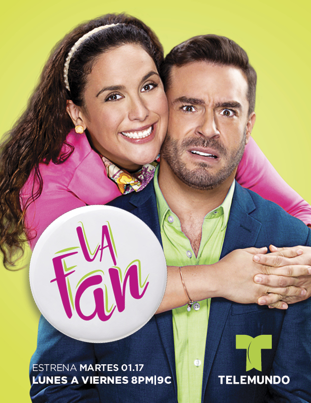 La pareja de la nueva comedia romántica de Telemundo (Cortesía Telemundo)