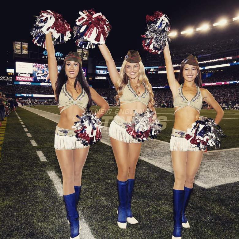 Las Cheerleaders de New England Patriots