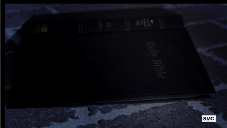 La Biblia de Gabriel. (AMC/The Walking Dead)