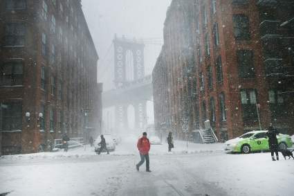 ¿Cuántas pulgadas de nieve cayeron en Nueva York durante la Tormenta Invernal Niko?