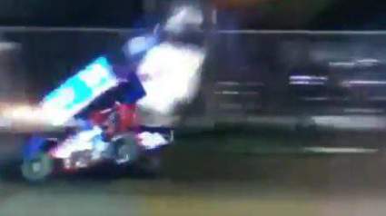 VER: Aparatoso Accidente de Carro en las Graderías del Volusia Speedway