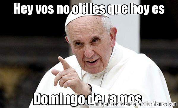 Domingo de Ramos Memes