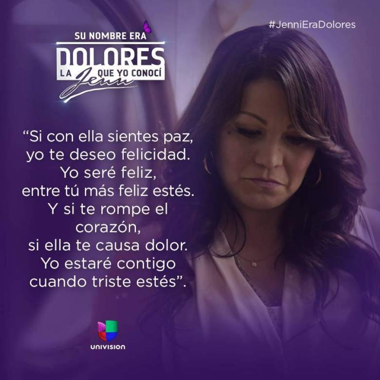 SERIE-“Su nombre era Dolores, la Jenn que yo conocí”: Las frases de La Diva de la Banda