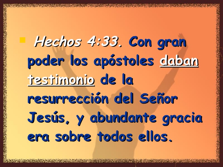 Hechos 4:33, Versiculos de la Biblia Domingo de Resureccion, Pascua 2017