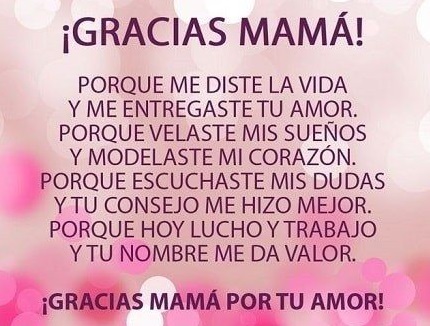 Día de las Madres 2017, Frases de agradecimiento a mamá, imágenes.