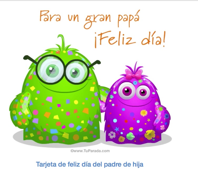 feliz dia papa