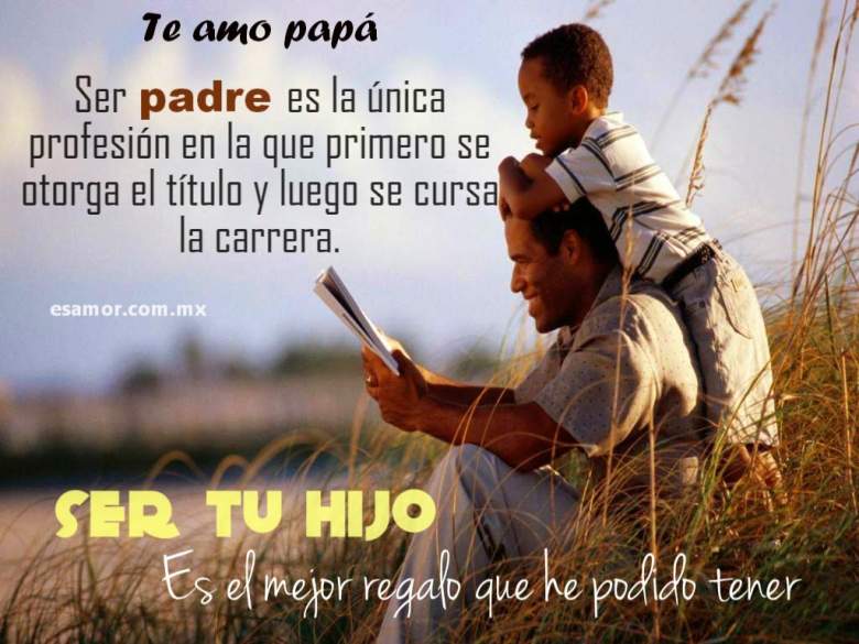 Frases para compartir en el Dia del Padre