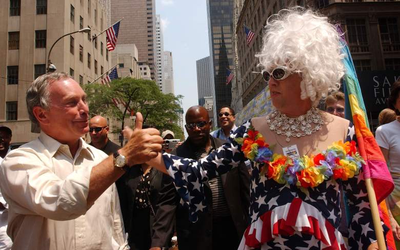 Michael Bloomberg, Gilbert Baker, Michael Bloomberg Gilbert Baker