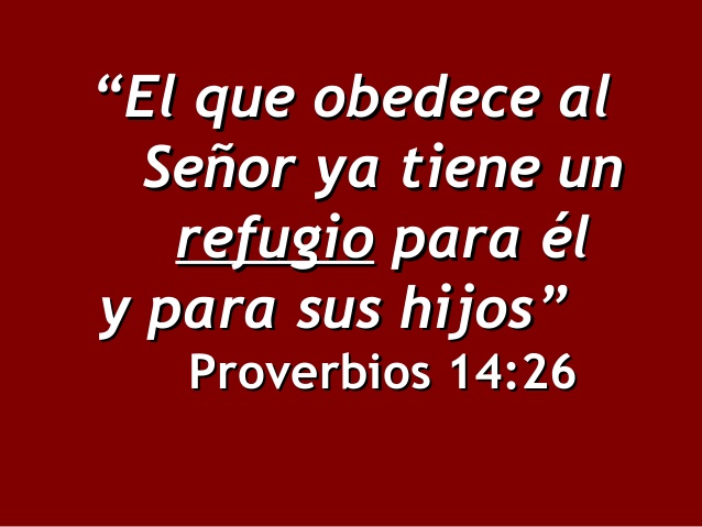 Proverbios 14:26 Versiculos de la Biblia Dia del Padre