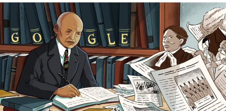 Carter G. Woodson Google Doodle.