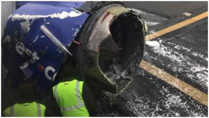 Una mujer fue casi succionada fuera del avión de Southwest [FOTOS Y VIDEOS]
