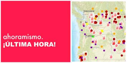 Oregon y Washington – Mapas de los Incendios: Lista de fuegos cerca de mí [15 de agosto]