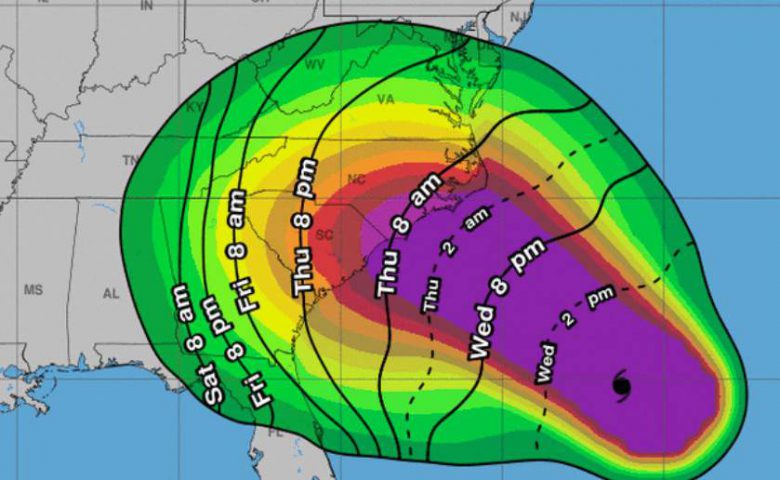 Huracán Florence Storm Surge: Las Fotos y los Videos que tienes que ver